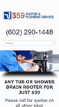 Mobile Screenshot of 59rooterandplumbing.com